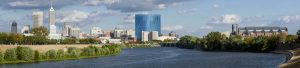 Indiana City Skyline